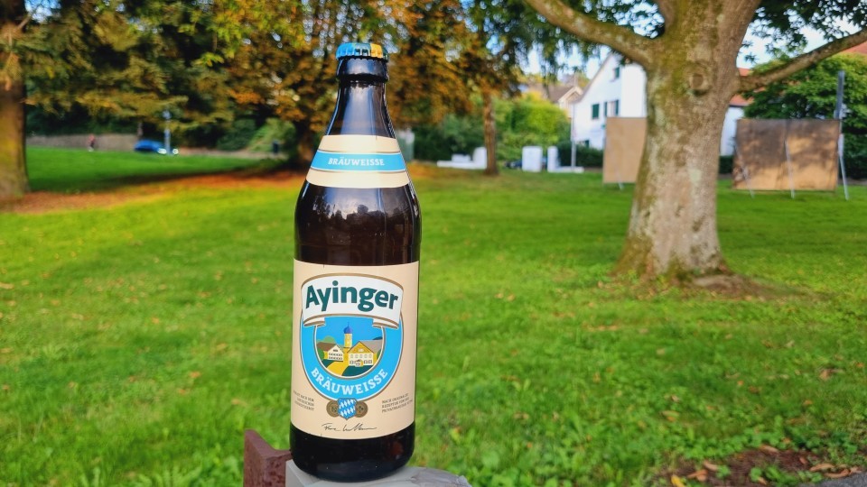 Ayinger Braeuweisse Bierwertung Bierbewertung Test3