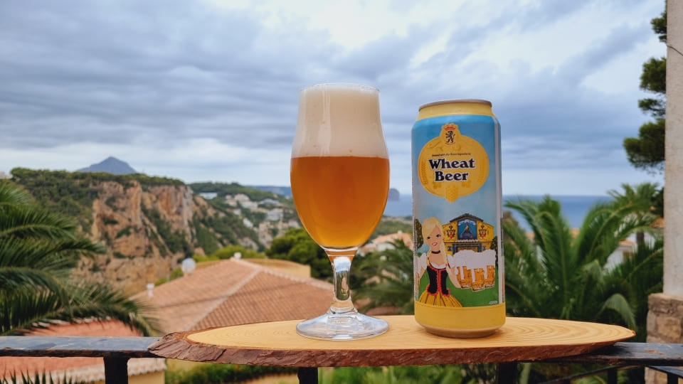 Lidl-Bier Wheat Beer und Black Beer – der Test2