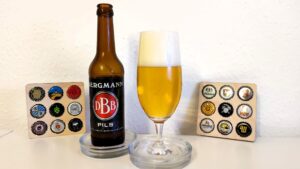 Bergmann Pils Einschenkbild