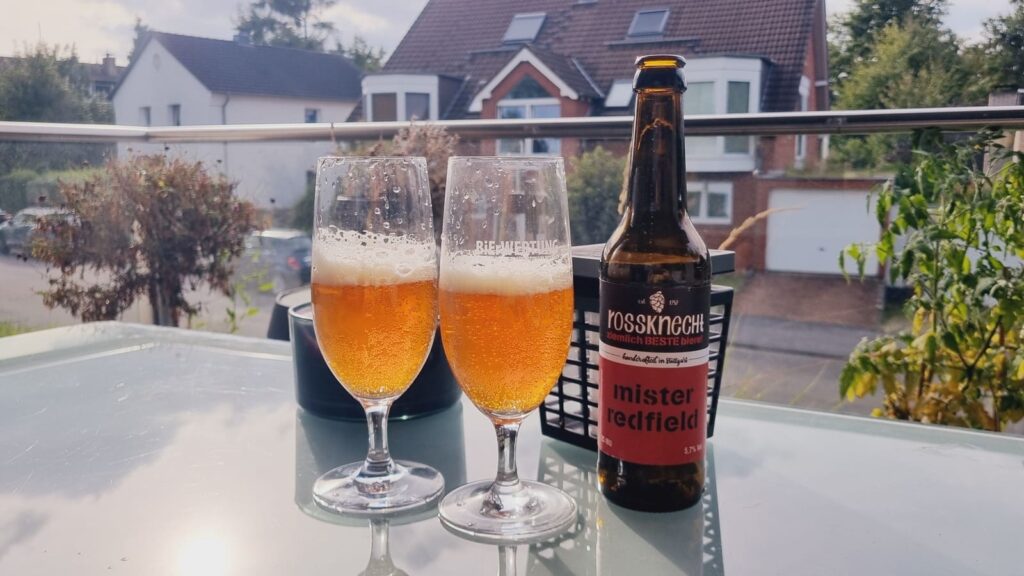 Rossknecht Mister Redfield im Glas