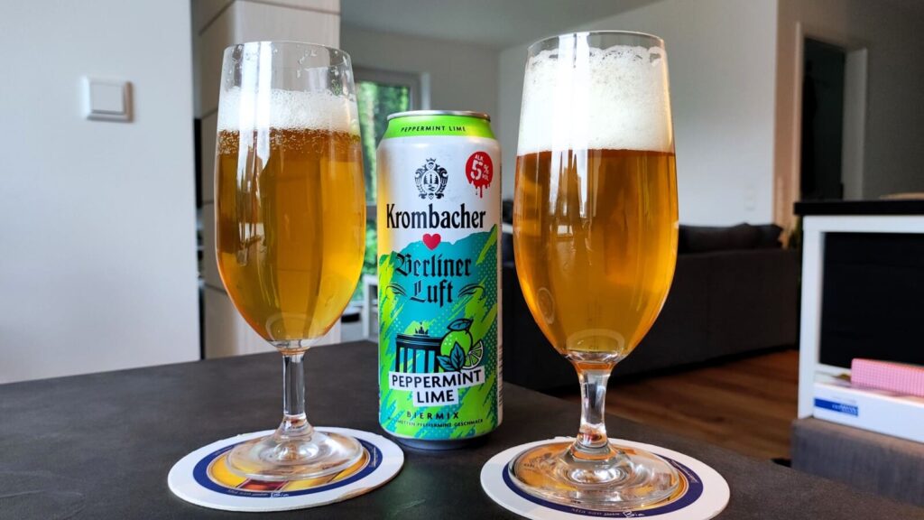 Krombacher x Berliner Luft Peppermint Lime im Glas