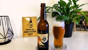 Neuzeller Kloster-Bräu Ginger Bier im Glas