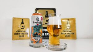 Krombacher x Berliner Luft Peppermint Peach im Glas