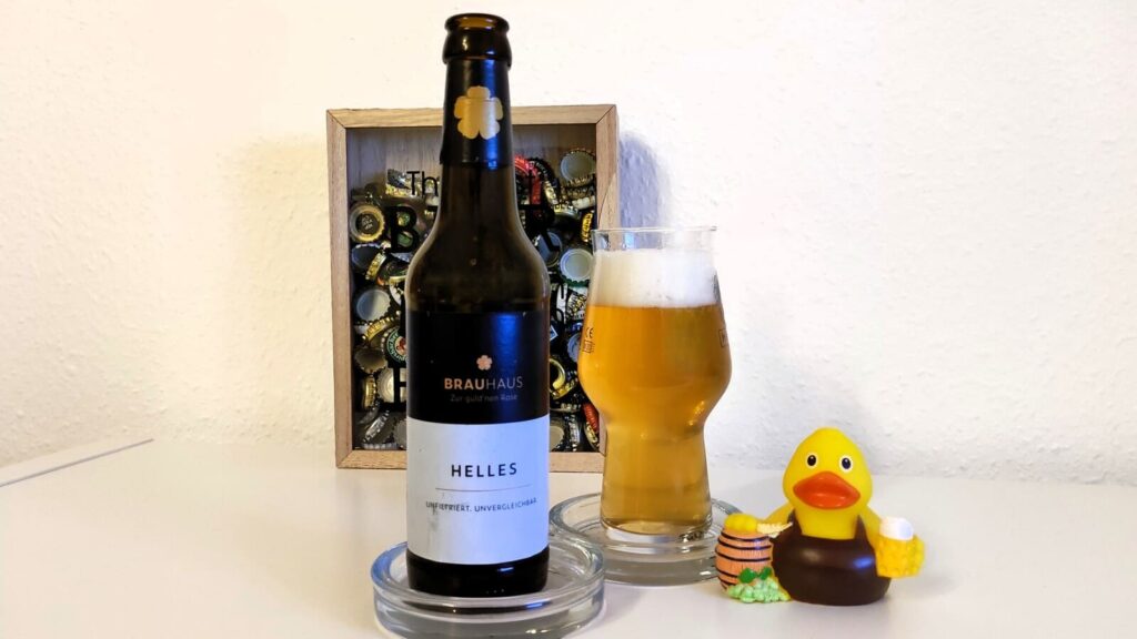 Brauhaus zur güld’nen Rose Helles im Biertest