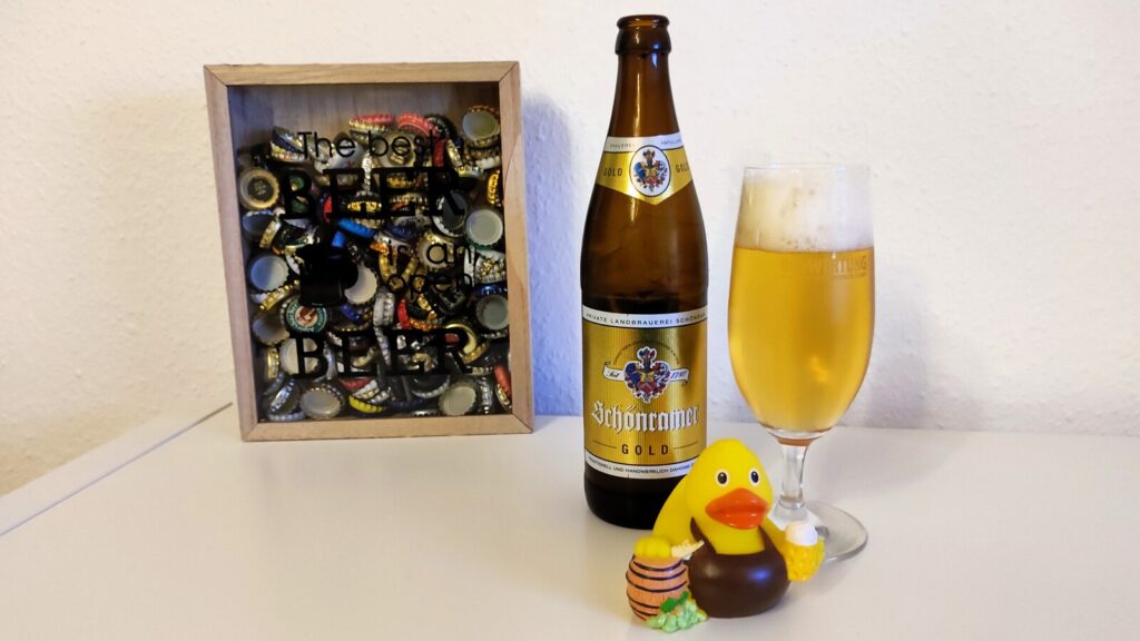 Schönramer Gold eingeschenktr im Biertest