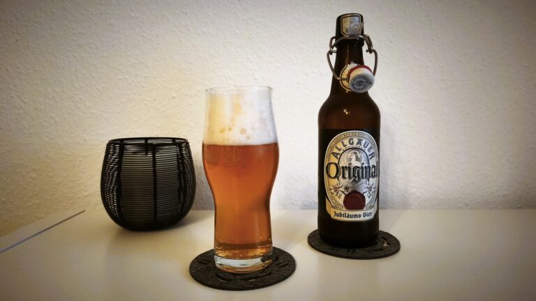 Allgäuer Original Jubiläums-Bier – Produktbild