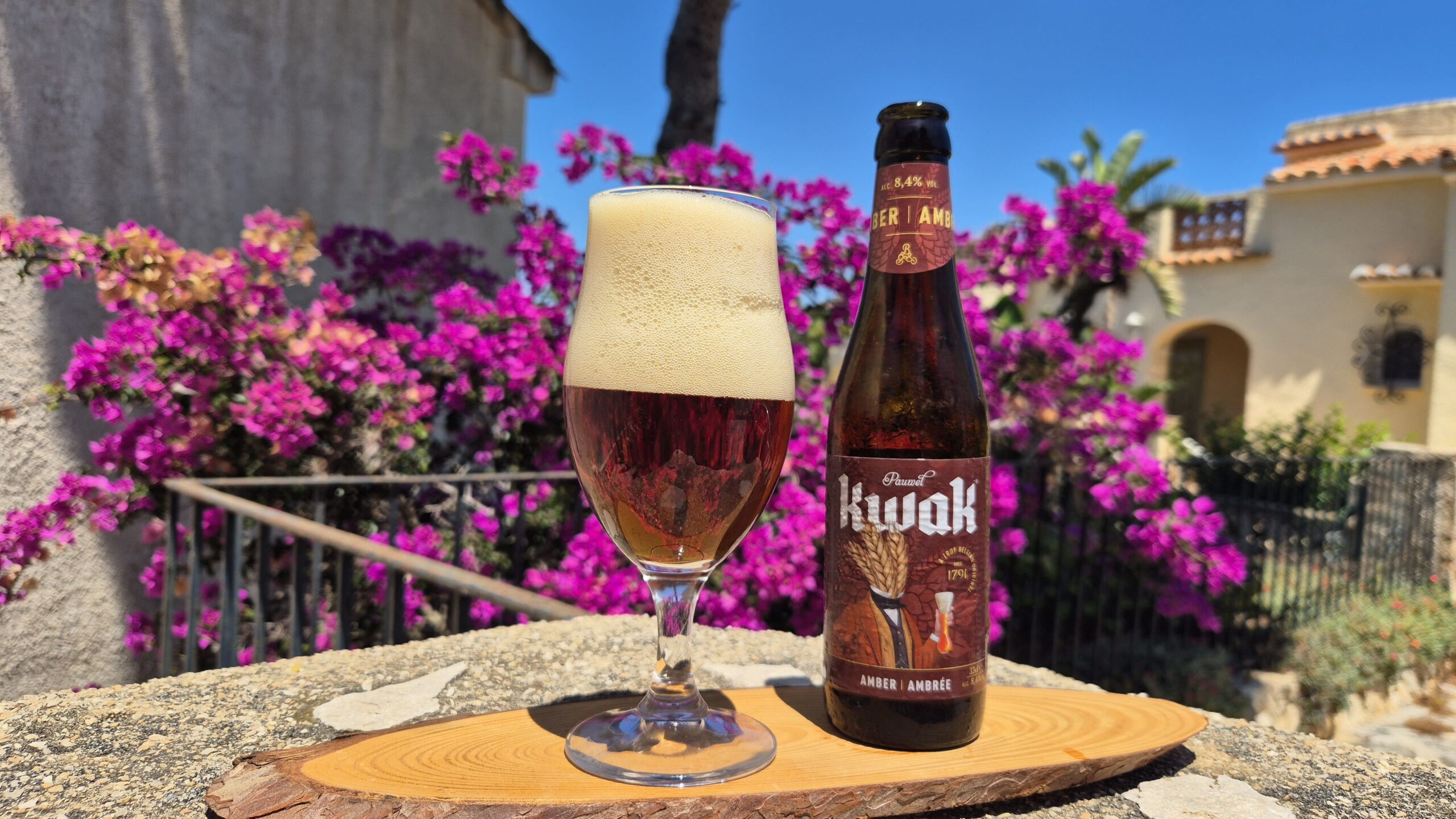 Bierbild von Kwak Amber